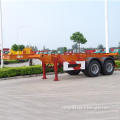 CCC ISO Approved 2 Axles 20ft Flatbed Container Truck Trailer